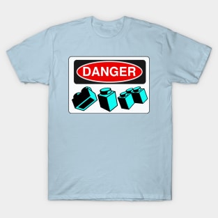 Danger Bricks Sign T-Shirt